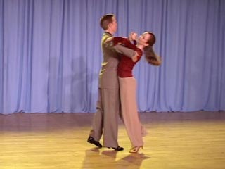 Learn to Dance the Quickstep Closed Impetus with BallroomDancers