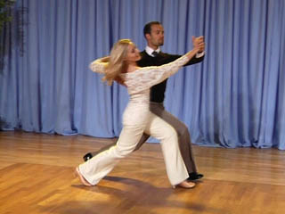 Learn to Dance the Slow Waltz Chasse from Promenade Position with ...